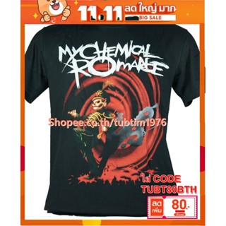 เสื้อวง My Chemical Romance เสื้อวินเทจ ลายอมตะ เสื้อวินเทจ มายเคมิคอลโรแมนซ์ MCR765