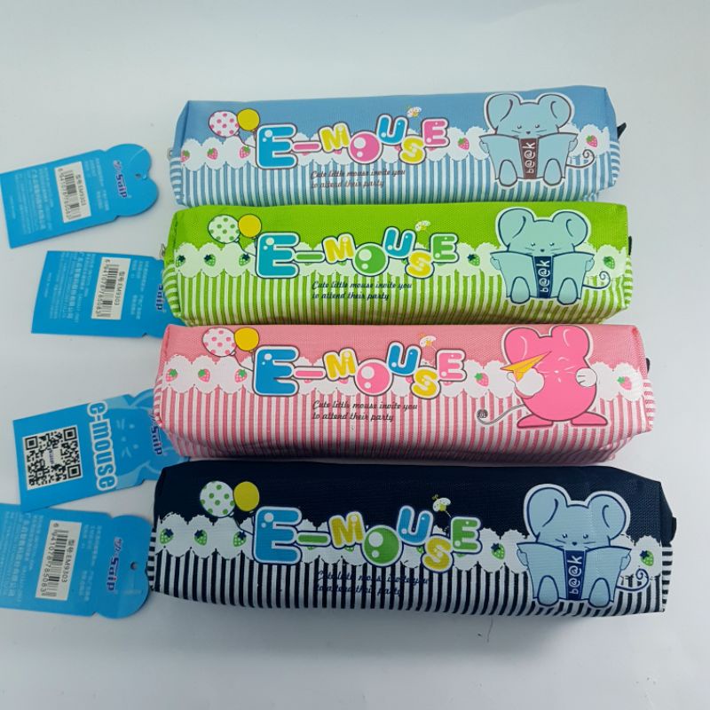 EM-9303 กล่องดินสอซิปลายสัตว์