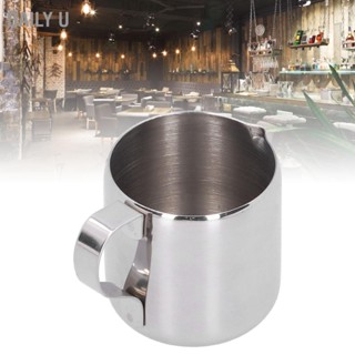 BDaily U เหยือกชงกาแฟ ฟองนม สเตนเลส 304 60 มล. สําหรับบ้าน ร้านค้า