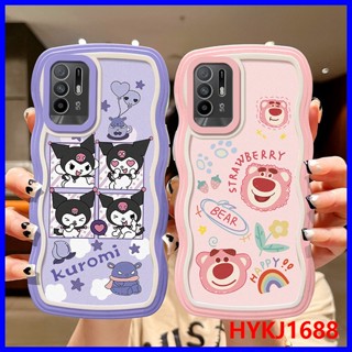 เคส OPPO Reno6 Z 5G เคส OPPO Reno 6Z 6 Z 5G เคสโทรศัพท์มือถือแบบนิ่ม tpu ลายคลื่น สําหรับ