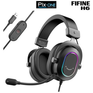 FIFINE H6 USB HEADSET รับประกันศูนย์