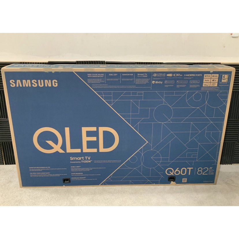 New Samsung Q60T 82" QLED Smart TV (4K) QN82Q60TAFXZA Open Box