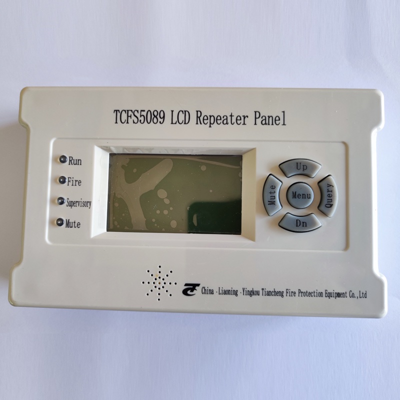 แอดเดรส TCFS5089 LCD Repeater Panel ทํางานร่วมกับ TC ยี่ห้อ Fire Alarm Control Panel TC5160