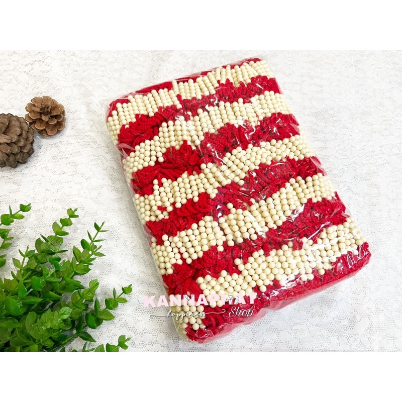 ด้ายแดง 500-1000 ด้ายสัญลักษณ์ครูบาบุญชุ่ม “สินค้าขายดี” ด้ายมัดมือ ด้าย9เส้น