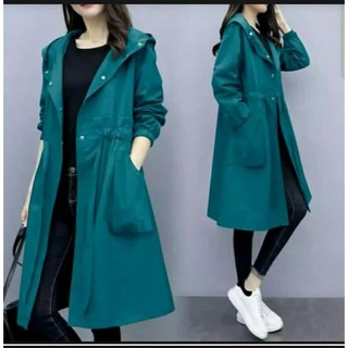 BAJU JAKET MUSLIMAHLEBARAN 2024 COUT KYOTI HOODIE  BIG SIZE XXL JUMBO
