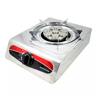 SMARTHOME Single Turbo Gas Stove เตาแก๊ส สแตนเลส หัวเทอร์โบ รุ่น SM-GA1H-08 เตาแก๊สหัวเดี่ยว