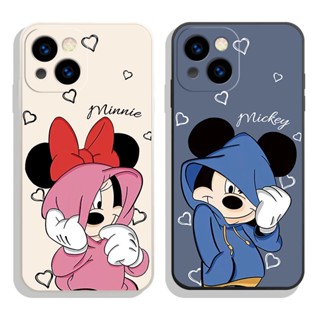 เคสโทรศัพท์ ยางซิลิโคนนิ่ม ผิวด้าน ลายมิกกี้ มินนี่เมาส์ สําหรับ VIVO Y77 Y76 Y75 Y73 Y72 Y55 Y53S 5G Y53 Y52 Y51 Y50 Y33S Y33T Y31 Y30 Y30i Y21T Y21S Y21 Y21A