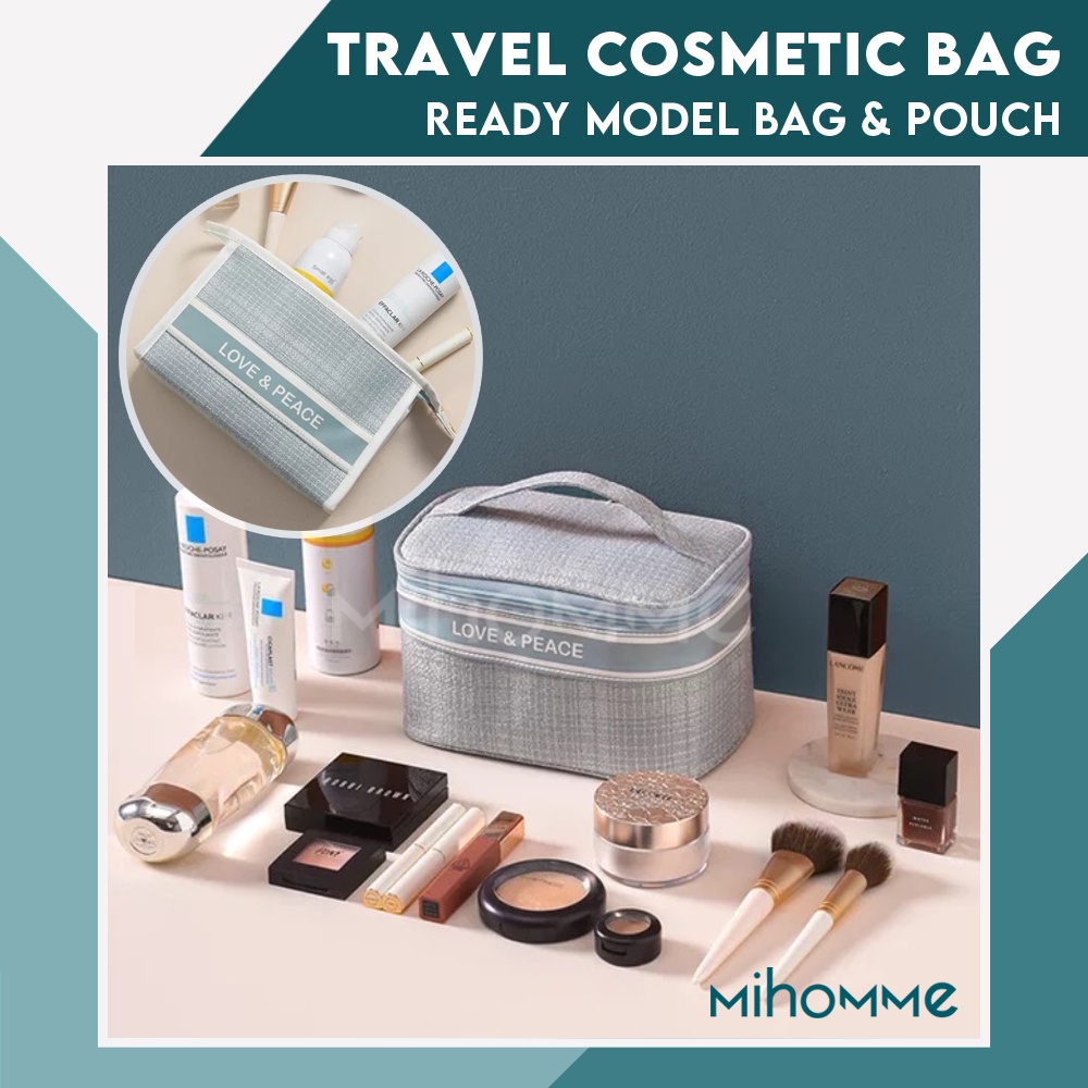 Travel Cosmetic Make Up Pouch Organizer Bag Zipper Cosmetic Bag LP