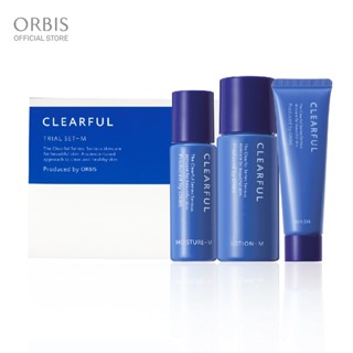 ORBIS CLEARFUL TRIAL SET M (สำหรับผิวธรรมดา-ผิวแห้ง) 3pcs. ออบิส เคลียร์ฟู เซ็ทผลิตภัณฑ์บำรุงผิวหน้าขนาดทดลอง