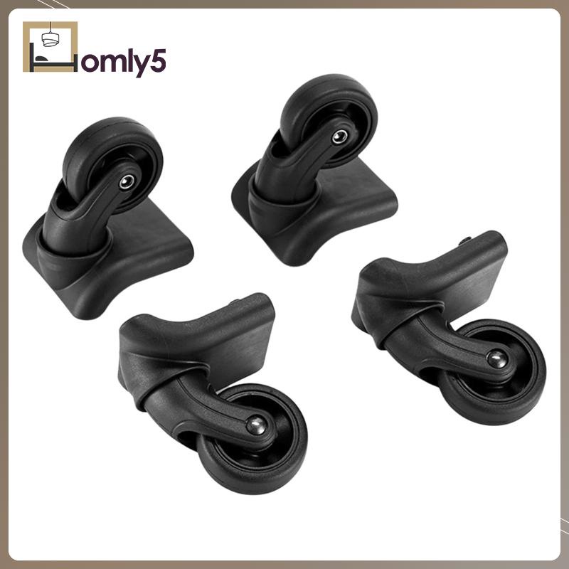 [Homyl5] 4x อะไหล่ล้อกระเป๋าเดินทาง แบบเปลี่ยน สําหรับรถเข็น