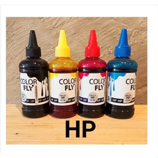 หมึกเติม HP ขนาด 100 ml. COLOR FLY แท้ 💯% เติม HP ได้ทุกรุ่น