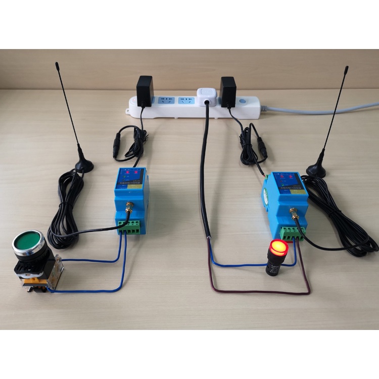 สวิตช์รีเลย์ไร้สาย  สวิตช์ตัวรวบรวมโมดูลส่งสัญญาณไร้สาย อุตสาหกรรมรีโมทคอนโทรล PLC สวิตช์รีเลย์ไร้สาย - รูปที่ 4