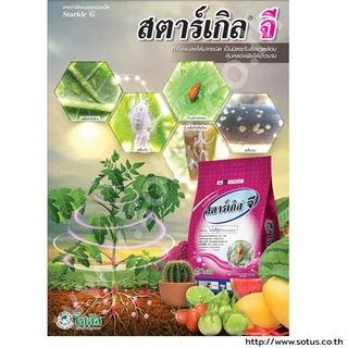 🌺 ปุ๋ยออสโมโค้ท ปุ๋ย 13-13-13 🐜สตาร์เกิลจี กันแมลง ศัสตรูพืช ขนาดถุงใหญ่ 1 กิโลกรัม
