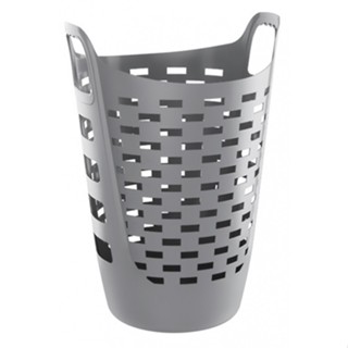 GlobalHouse SAKU ตะกร้าผ้าพลาสติกมีหู 60ลิตร ขนาด 47x42x64.5…