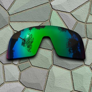 แว่นตากันแดด เลนส์โพลาไรซ์ สีเขียว สําหรับ Oakley Sutro