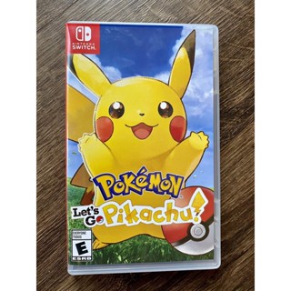 Nintendo Switch Pokemon Lets Go Pikachu  US Asia (ทักแชทรับโค้ดส่วนลด)