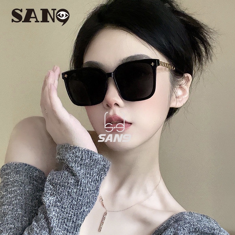 Sunglasses 75 บาท 【พร้อมส่ง】COD (San9) แว่นตากันแดด ป้องกันรังสียูวี สไตล์เกาหลี แฟชั่นขั้นสูง สําหรับผู้หญิง Fashion Accessories