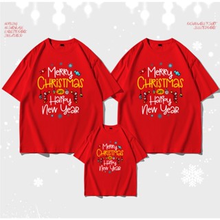 เสื้อยืดผ้าฝ้าย เสื้อยืดคริสต์มาสChristmas series Original Design collection TShirt Pure cotton Breathable fabric Baby P