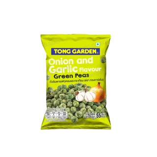 Tonggarden ถั่วลันเตารสหัวหอมกระเทียม ขนาด 55 กรัม (แบบแพ็ค)
