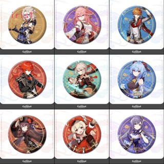 เข็มกลัด ลายตัวละครเกม Genshin Impact All Characters Pins สําหรับตกแต่งบ้าน