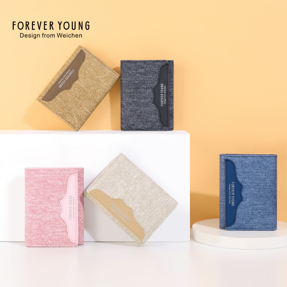 กระเป๋าสตางค์ perfect for you(forever young) กระเป๋าสตางค์ใบสั้น3 พับ กระเป๋าผู้หญิง WGB87