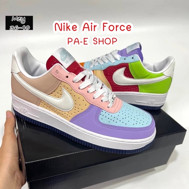 Hi-end 💯% รองเท้า Nike Air Force รองเท้าสำหรับผู้ชายและผู้หญิง
