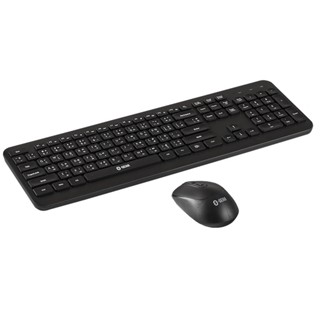 SGEAR Wireless Mouse + Keyboard MKS110 Black (TH/EN)