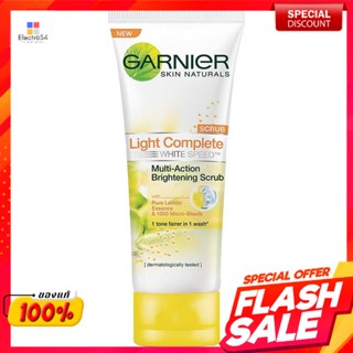 การ์นิเย่ โฟมสครับล้างหน้า ไลท์ คอมพลีท ขนาด 100 มิลลิลิตรGarnier Cleansing Foam Light Complete Size 100 ml.