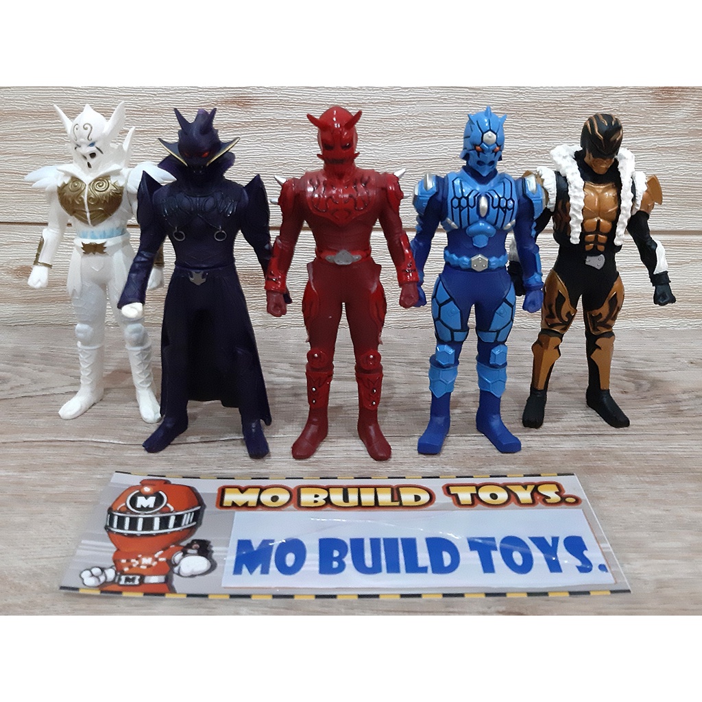 Soft Imagine series ขนาด 7 นิ้ว Set 5 ตัวครบชุด จาก Kamen Rider Den-O