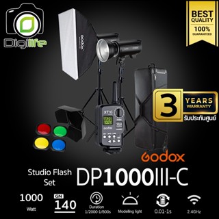 Godox Studio Flash DP1000III-C SET ชุดไฟสตูดิโอ 1000W - รับประกันศูนย์ Godox Thailand 3ปี ( DP1000 III )