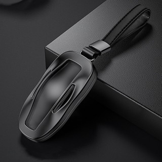 Aluminium Alloy TPU Car Remote Key Fob Case Key Cover For Tesla Model S Model 3 Model Y