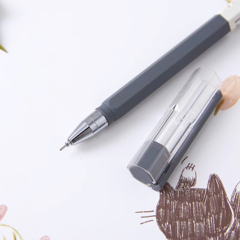 M&g ปากกาเจล น่ารัก สีดํา เครื่องเขียน สําหรับนักเรียน สอบลายเซ็น 1 ชิ้น