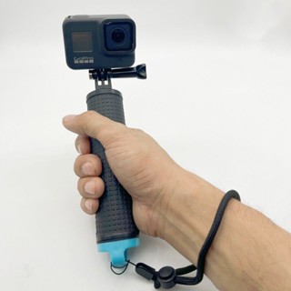 Gopro11 10 9 ทุ่นลอยน้ำและไม้ดำน้ำได้ มีท่อเก็บของ น้ำหนักเบา ยางแบบใหม่กันลื่น