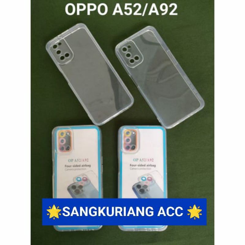 OPPO A52 / A92 เคสซิลิโคนใส Softcase TPU เคสใส