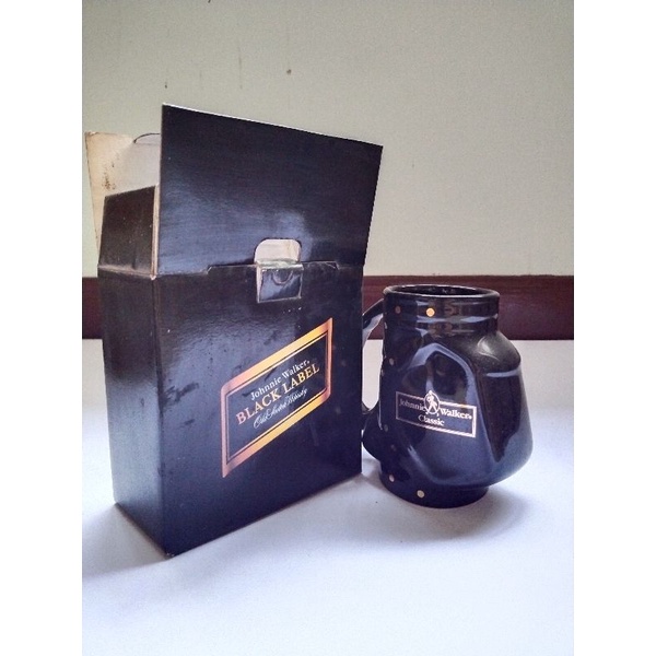 [สะสม/ใช้งาน] แก้วเหล้า Black Label ทรงถุงกอล์ฟของแท้