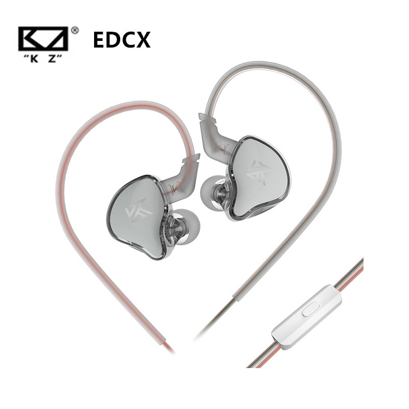 Kz EDCX หูฟังอินเอียร์ ตัดเสียงรบกวน HIFI ตัดเสียงรบกวน สําหรับเล่นกีฬา