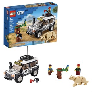 เลโก้ LEGO City Safari Off-Roader 60267 Off-Road Toy, Cool Toy for Kids (168 Pieces)