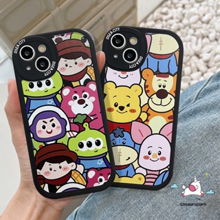 เคสโทรศัพท์มือถือ ลายการ์ตูน Toy Story น่ารัก สําหรับ Realme 8 10 Pro Plus C53 C55 C12 C31 C35 C11 C15 C21Y C25s C21 C30 GT C17 C25Y C2 5i 7i 5 6i 5s 5 6s 6 C3 C20 C17 9i 8i 8Pro เคสนิ่ม ลายหมีพูห์ ลอสโต้