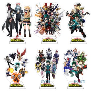 ฟิกเกอร์อะคริลิคตั้งโต๊ะ ลายอนิเมะ My Hero Academia Boku No Hero Academia สําหรับตกแต่งบ้าน