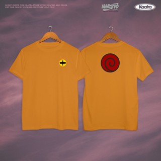 Naruto Uzumaki eye t-shirt (Naruto Shippuden Inspired Te) Premium Orange Tee - by Kaafra bh เสื้อยืด