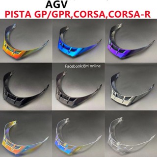 สปอยเลอร์หลังหมวกกันน็อค PISTA GPR CORSA Pista GPRR Corsa GPR CORSA หางหมวกกันน็อคสีน้ำเงินสีดำ สีแดง k1 k3 k3sv