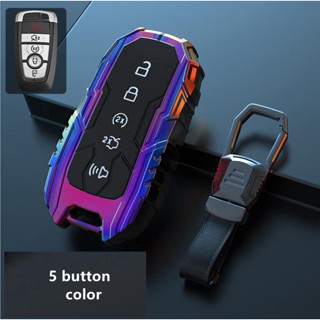 Car Metal Key Case Cover For Ford Mondeo Explorer Edge Expedition F-450 F-350 F150 Fusion Mustang Everest Lincoln MKX MK