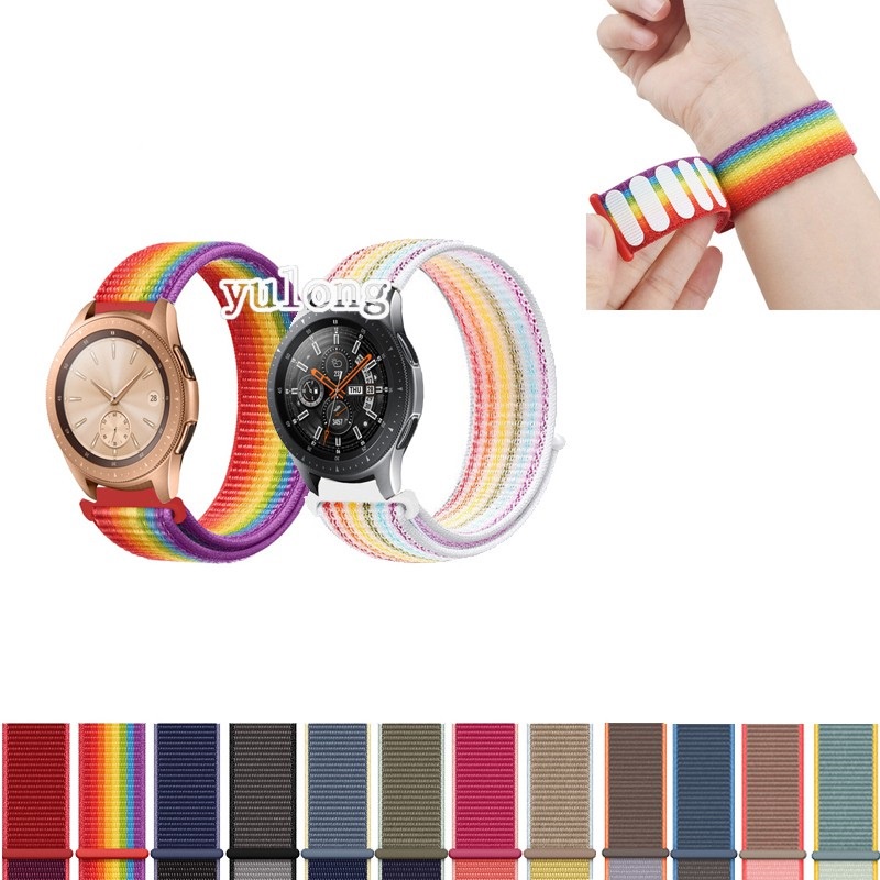 สายนาฬิกาวงไนล่อน Loop สำหรับ Samsung Galaxy Watch 42 มม 46mm