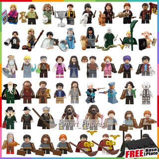 Harry Potter Minifigures Zhang Qiu Dumbledore Dobby Ron Weasley Sirius Orion มินิฟิกเกอร์ของขวัญของเล่น 50 ประเภท