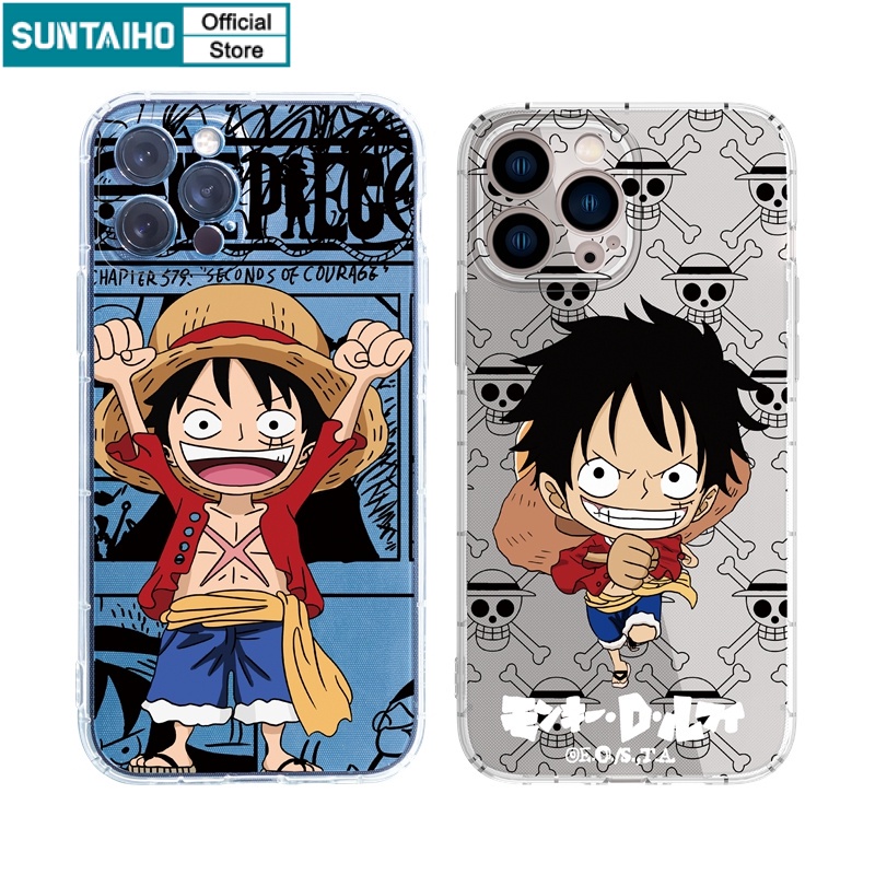 SUNTAIHO เคสโทรศัพท์มือถือ TPU ลายการ์ตูนวันพีช สําหรับ IPhone 13 12 11 Pro Max X Xs Max XR 8 7 6 6S Plus