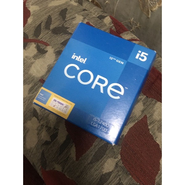 i5-12400 gen12 (1700) ครบกล่อง ประกัน jib 9/2025 มีออนบอร์ดแรงๆ uhd730 เล่นได้ทุกเกมส์ สภาพสวย ไม่ที