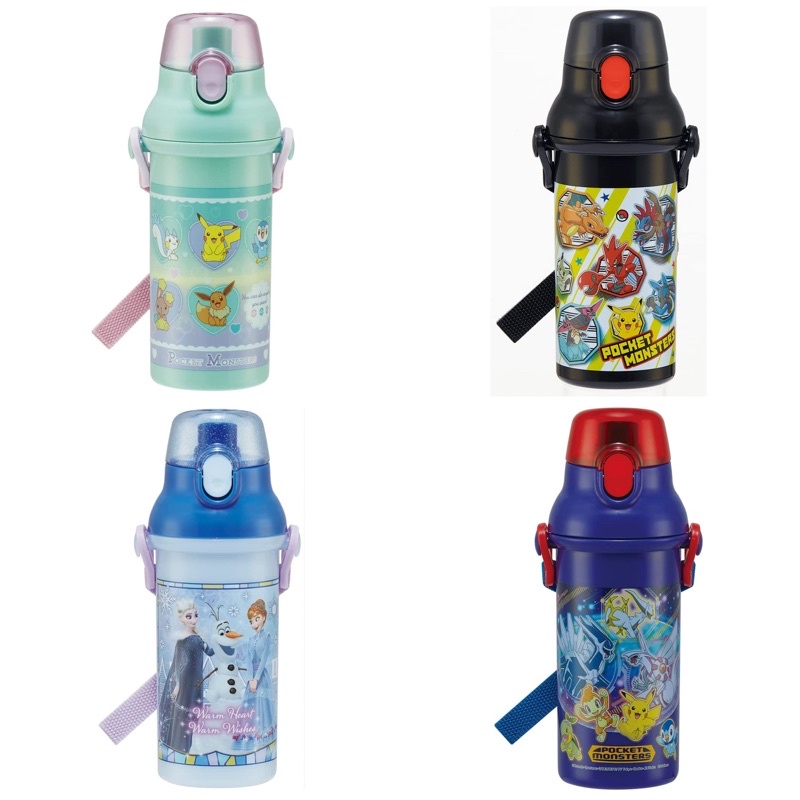 [Skater] Skater Water Bottle (Made in Japan) กระติกน้ำเด็ก กระติกน้ำยกดื่ม กระติกน้ำพลาสติก