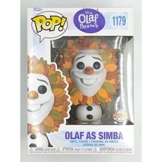 Funko Pop Disney Olaf Presents - Olaf As Simba #1179