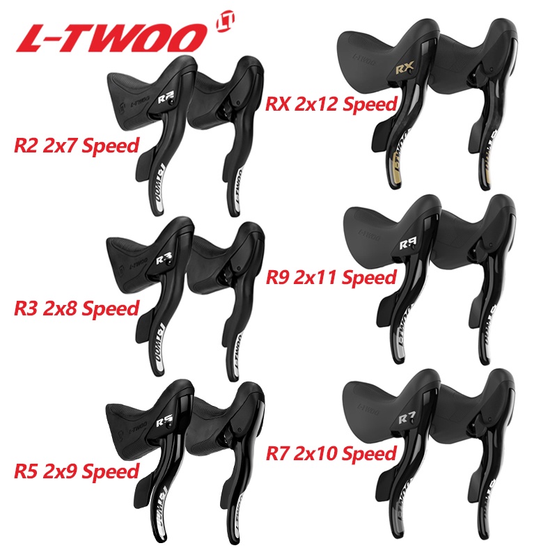 พร้อมส่ง Ltwoo เกียร์เบรกจักรยาน RX R9 R7 R5 R3 R2 24 22 20 18 16 14 สําหรับ Shimano 2X7S 2X8S 2X9S 