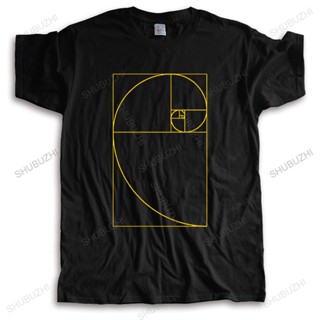 new arrived men t-shirt short sleeve Golden Ratio Spiral Mathematics Math Geek Artist Art fashion cotton brand tee-shirt